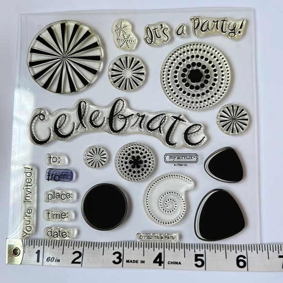 It’s a Party! D1182 stamps - Picture 1 of 7